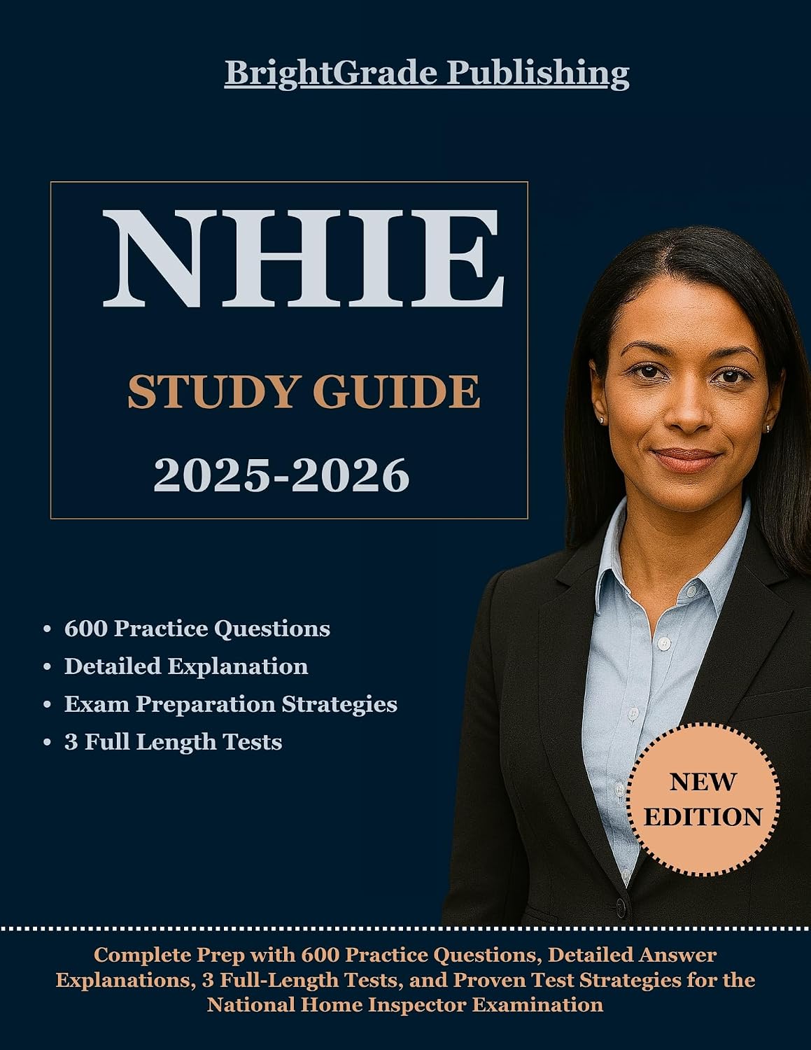NHIE Study Guide 2025-2026: Complete Prep with 600 Practice Questions, Detailed Answer Explanations, 3 Full-Length Tests, and Proven Test Strategies for... Home Inspector Examination (English Edition) baixar livro de graça