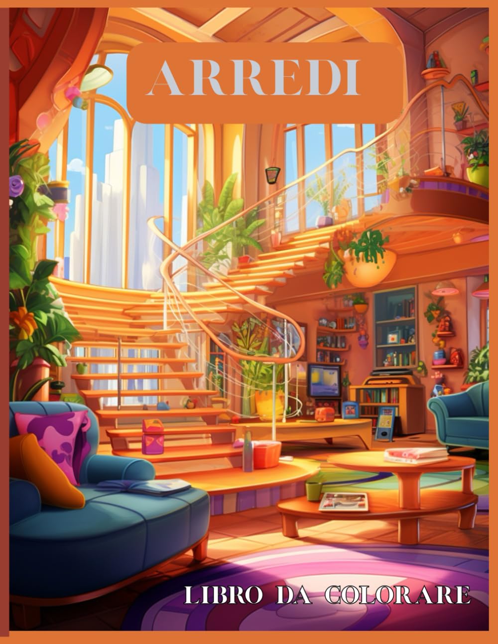 capítulo por capítulo baixar Arredi: Libro da Colorare con Interni da Sogno, Disegni di Appartamenti da Colorare, Creatività, Relax e Mindfulness. (Italian Edition)