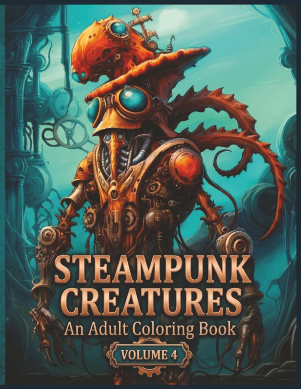 ler totalmente Steampunk Creatures: An Adult Coloring Book: Volume 4