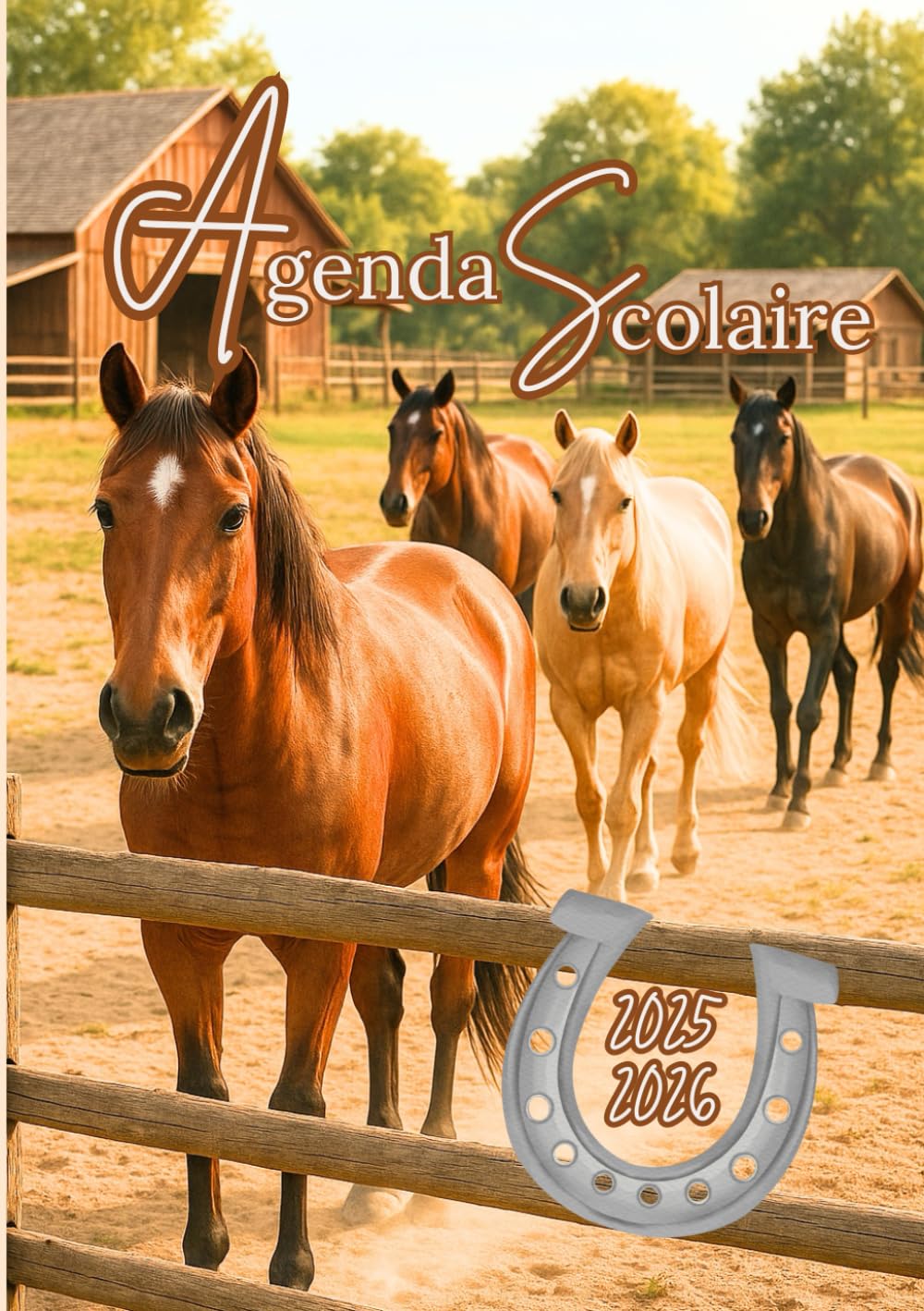 ler totalmente Agenda Scolaire 2025 2026 Cheval: Chevaux, Animaux – Intérieur Couleur. Pour le Primaire, le Collège, le Lycée, les Étudiants. Format A5 (12 x 17 cm) (French Edition)