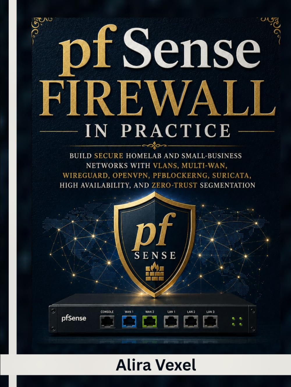 pfSense Firewall in Practice: Build Secure Homelab and Small-Business Networks with VLANs, Multi-WAN, WireGuard, OpenVPN, pfBlockerNG, Suricata, High Availability, and Zero-Trust Segmentation baixar o livro de graça