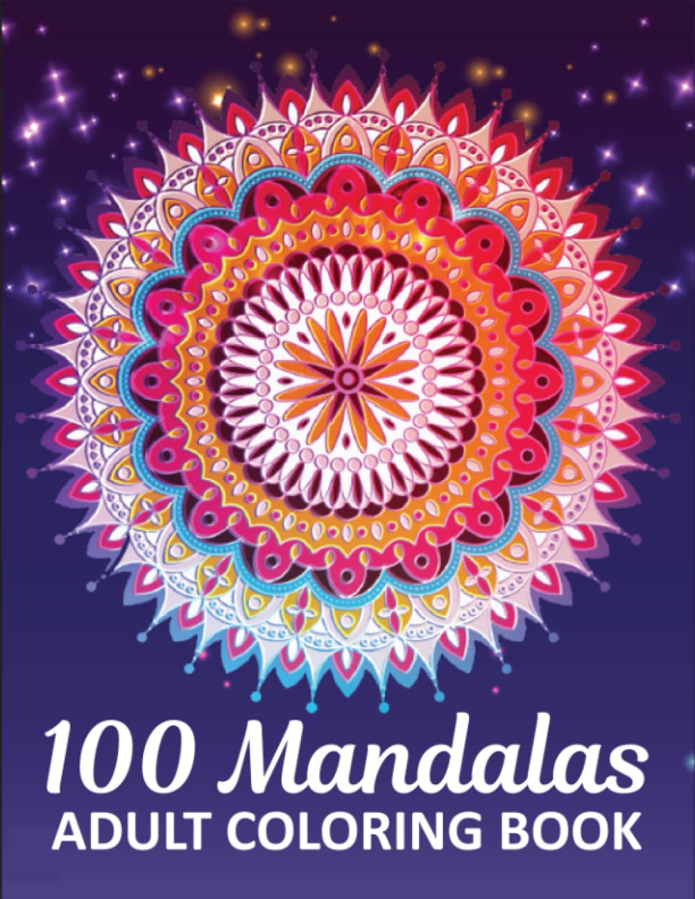 100 Mandalas Adult Coloring Book: Beautiful Mandala Style Patterns baixar o livro de graça