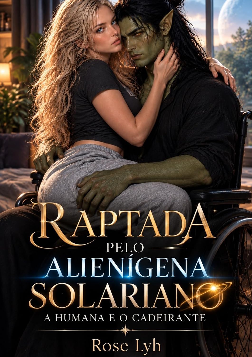 Raptada Pelo Alienígena Solariano: A Humana e o Cadeirante (Planeta Cristalino Livro 3) baixar o livro de graça