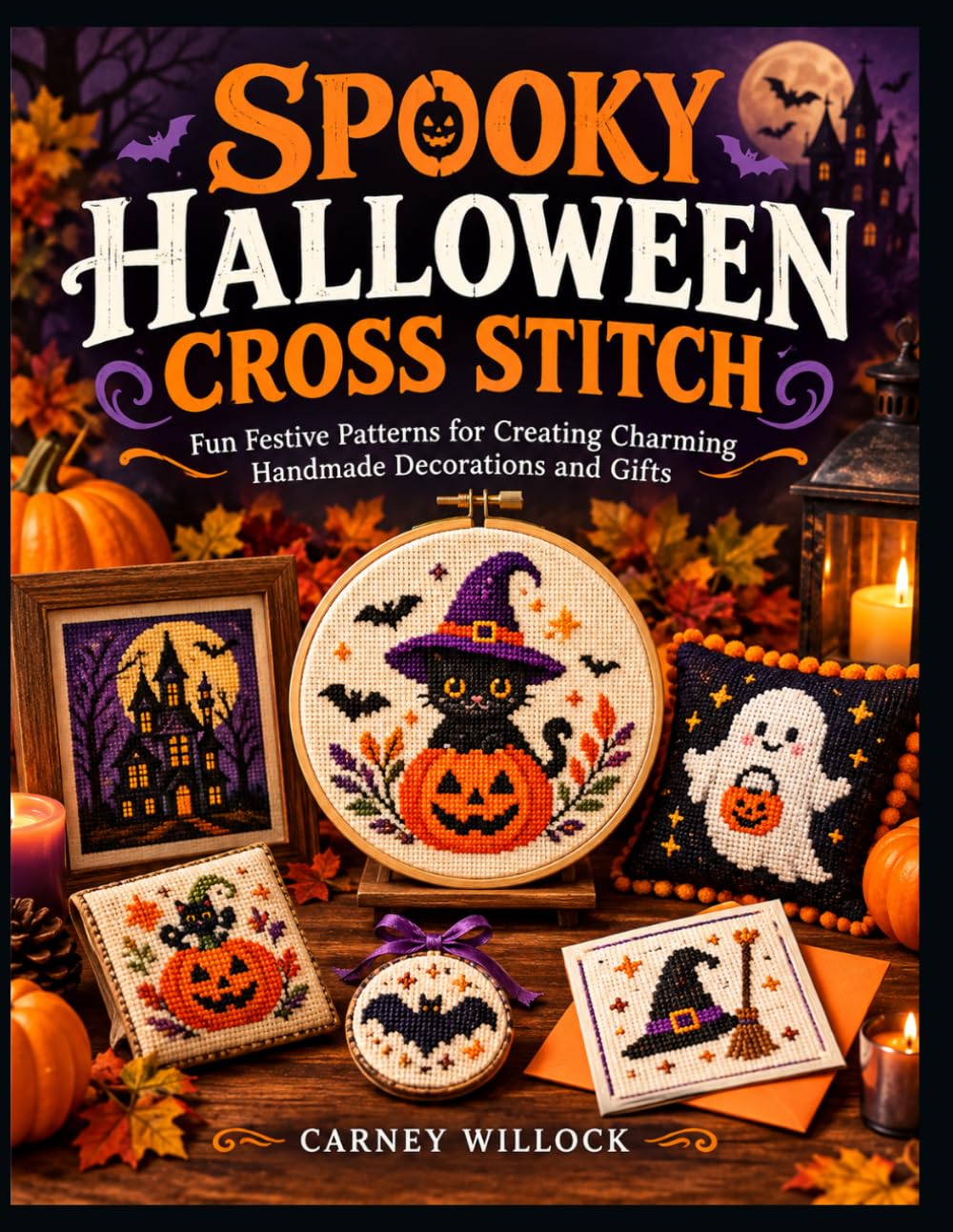 capítulo por capítulo baixar SPOOKY HALLOWEEN CROSS STITCH: Fun Festive Patterns for Creating Charming Handmade Decorations and Gifts