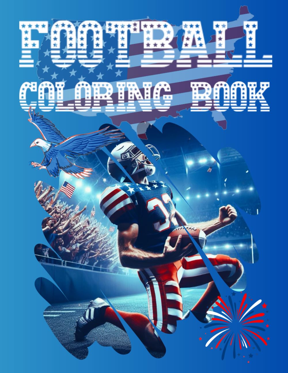 ler totalmente American Football Coloring Book Boy 10: Explore American Football: A 90-Page Illustrated Journey for Boys Ages 9-12. Perfect for Kids Interested in... and Fun Facts! (Ages 5-7 and 8-12 included)