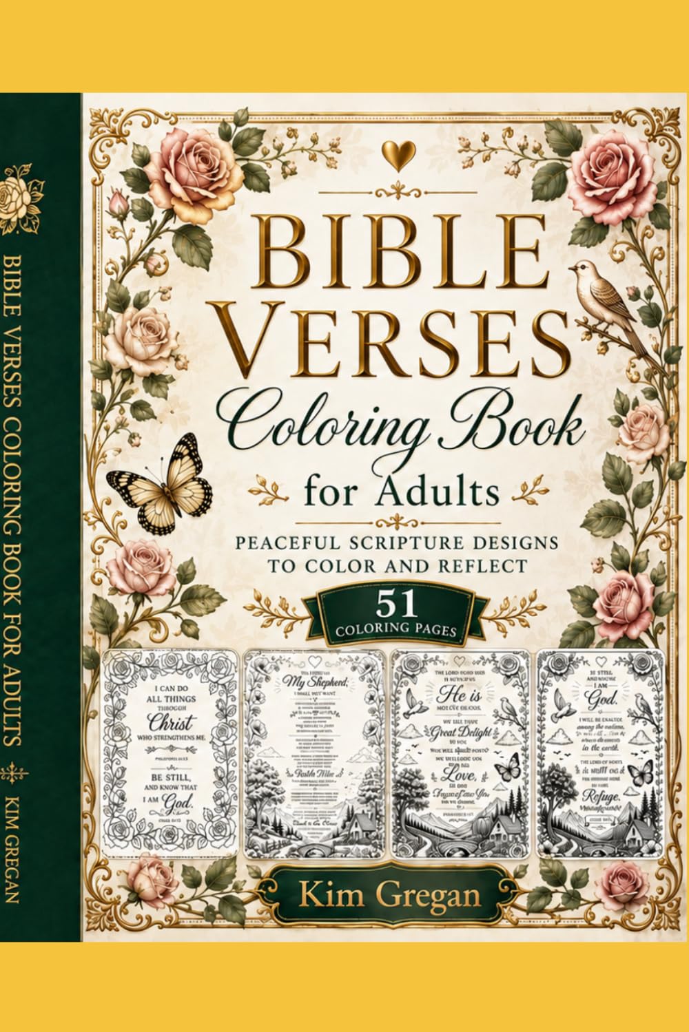 ler totalmente Bible Verses Coloring Book for Adults