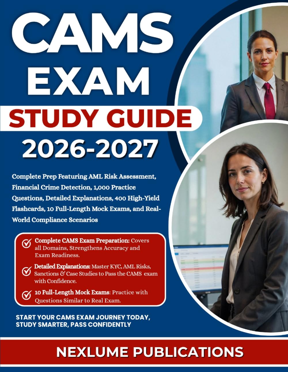ler totalmente CAMS EXAM STUDY GUIDE 2026-2027: Complete Prep Featuring AML Risk Assessment, Financial Crime Detection, 1,000 Practice Questions, Detailed... Exams, and Real-World Compliance Scenarios