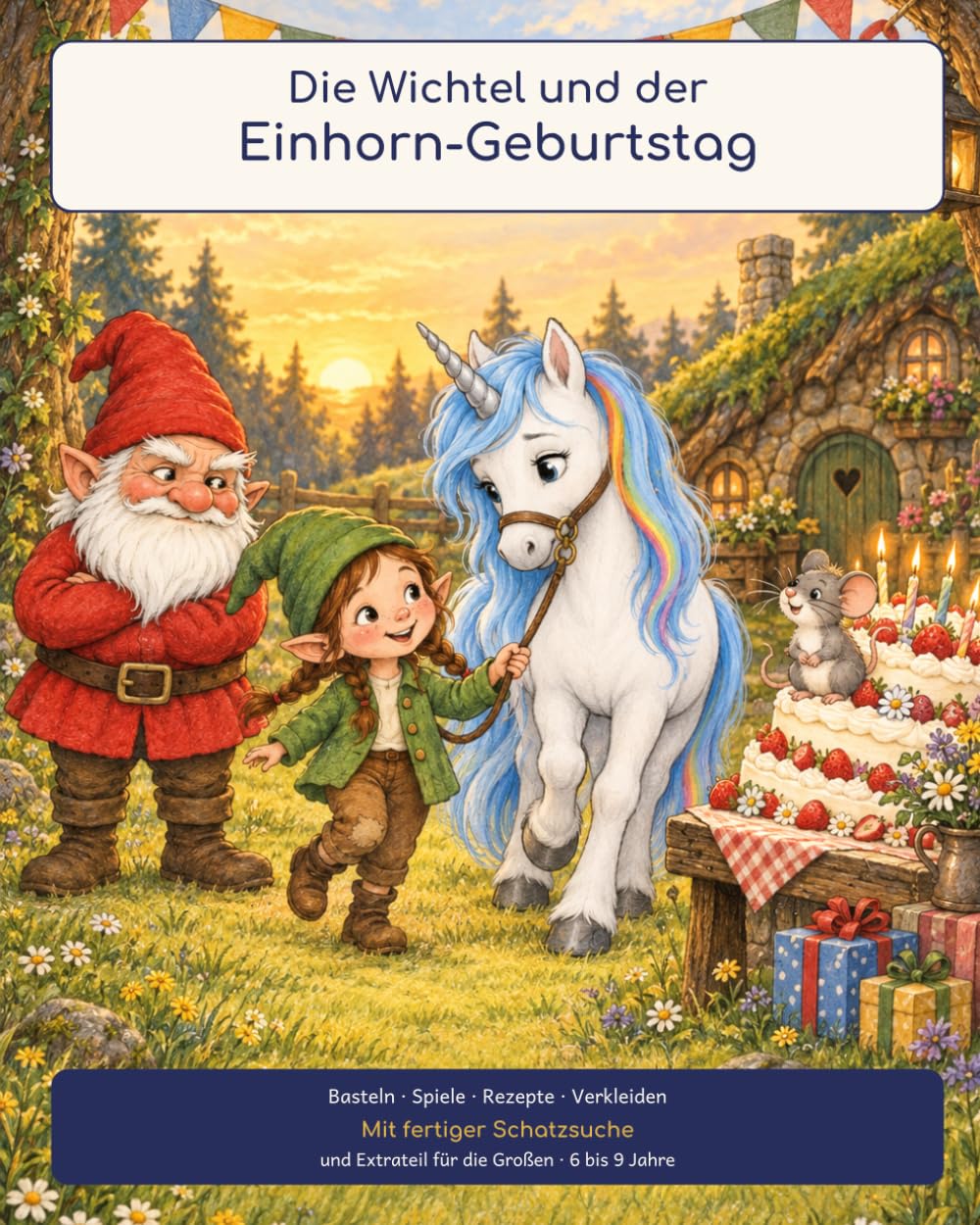 ler totalmente Die Wichtel und der Einhorn-Geburtstag: Das Mitmachbuch für den schönsten Kindergeburtstag – Basteln, Spiele, Rezepte und eine fertige... Kinder von 6 bis 9 Jahren (German Edition)