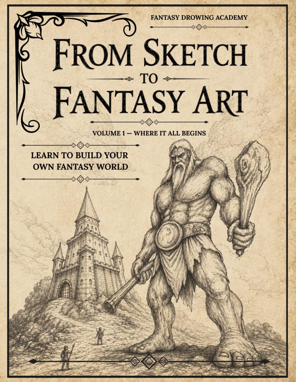 capítulo por capítulo baixar FROM SKETCH TO FANTASY ART: A Practical Guide to Building Fantasy Worlds Through Drawing, Perspective, Light, Nature, Architecture, and Creature Design