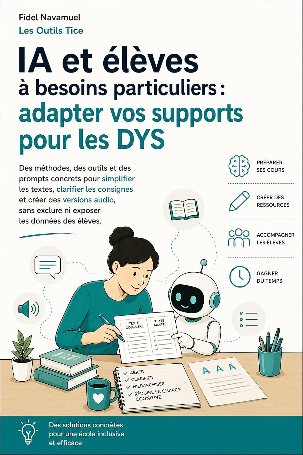 capítulo por capítulo baixar IA et élèves à besoins particuliers: adapter vos supports pour les DYS: Simplifier, aérer et convertir vos documents grâce à l'intelligence artificielle.... pratiques des Outils Tice) (French Edition)