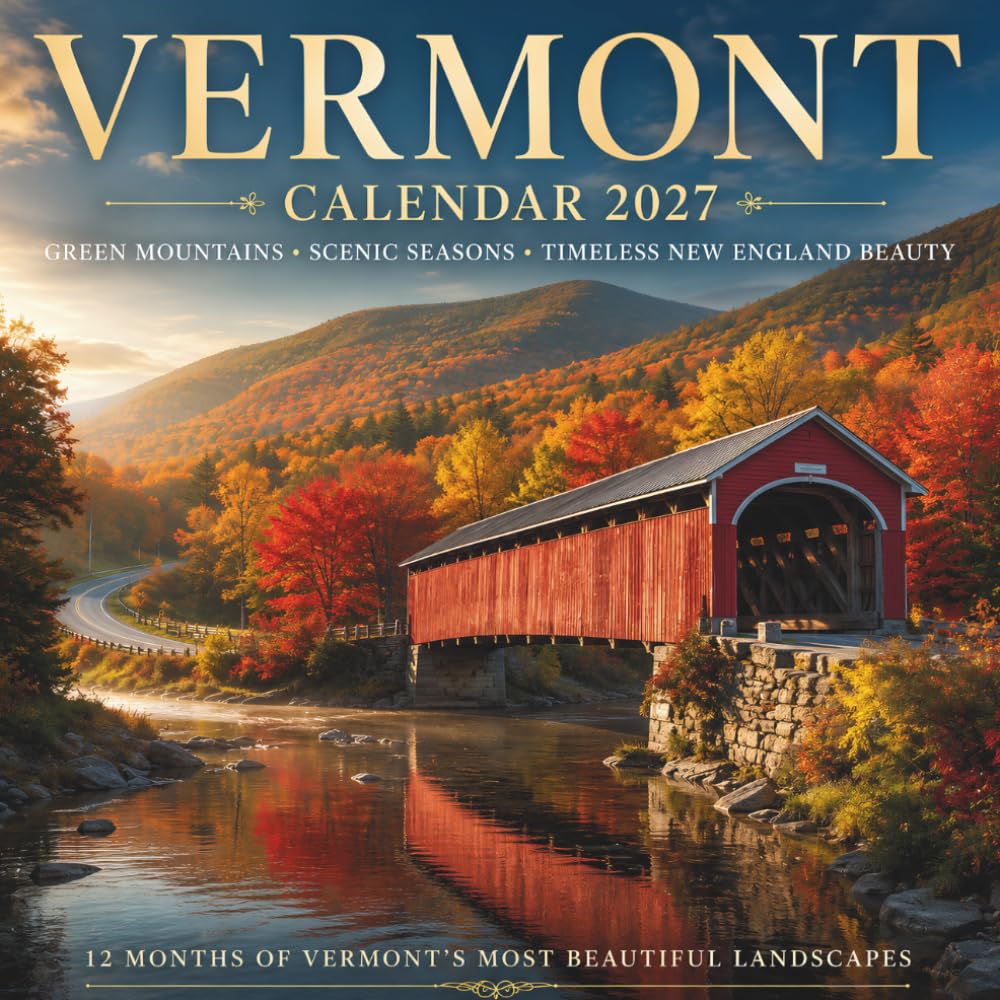 ler totalmente Vermont calendar 2027: Green Mountains • Scenic Seasons • Timeless New England Beauty