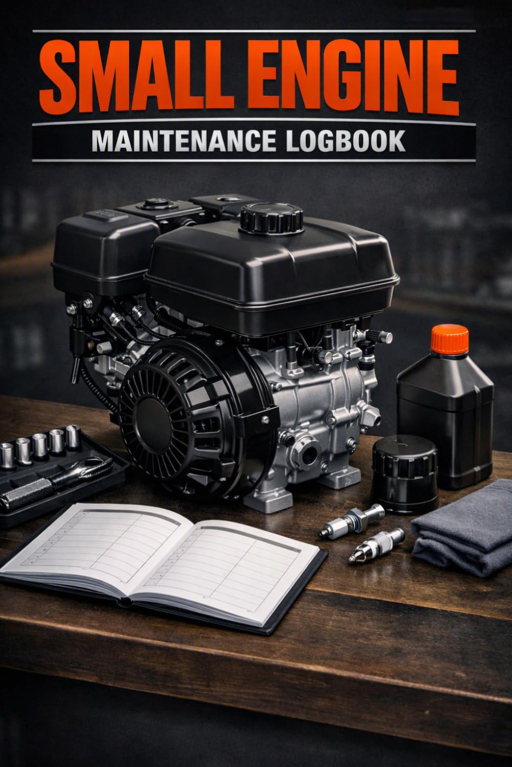 SMALL ENGINE MAINTENANCE LOGBOOK: Track Service, Repairs, Engine Hours, Oil Changes, Parts, Maintenance Costs & Equipment History baixar livro de graça