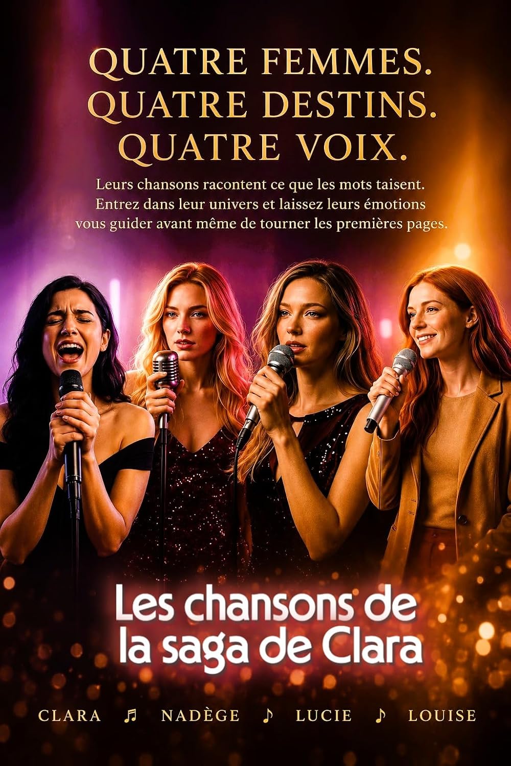 Les chansons de la saga de Clara: Quatre femmes, quatre destins, quatre voix (French Edition) baixar o livro de graça
