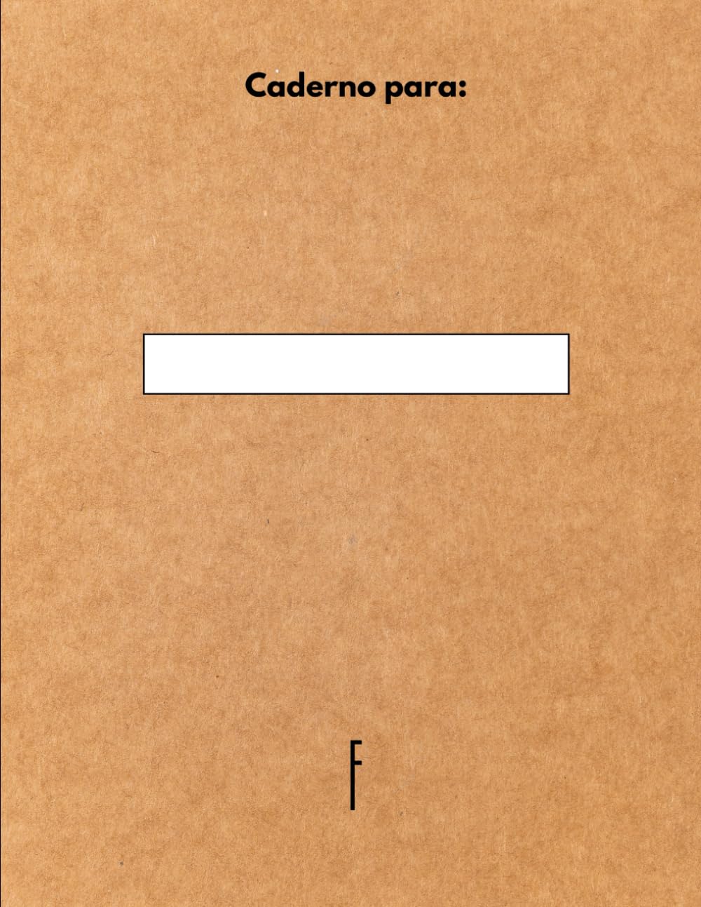 Caderno para estudos (Portuguese Edition)