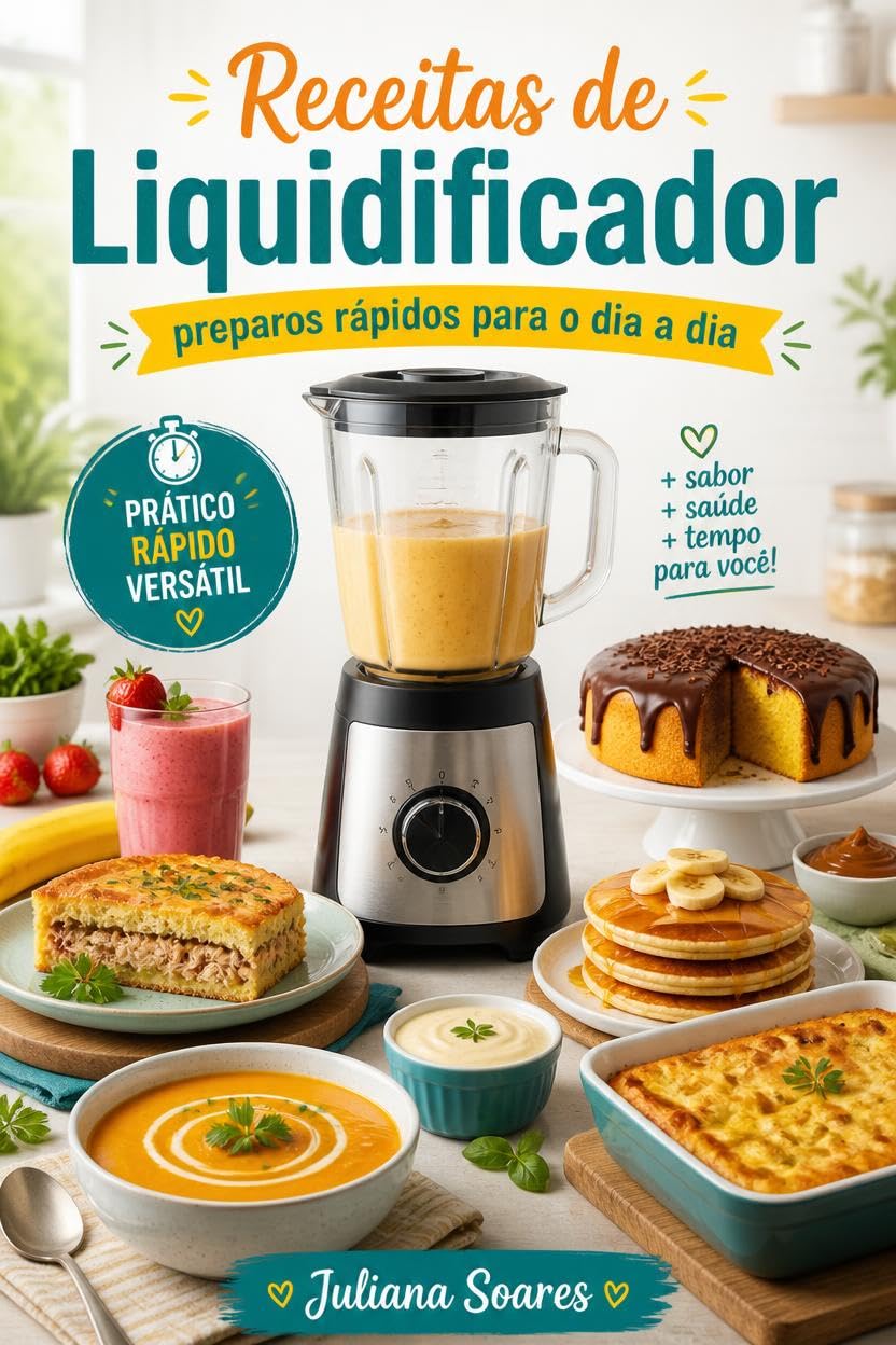 capítulo por capítulo baixar Receitas de Liquidificador — preparos rápidos para o dia a dia