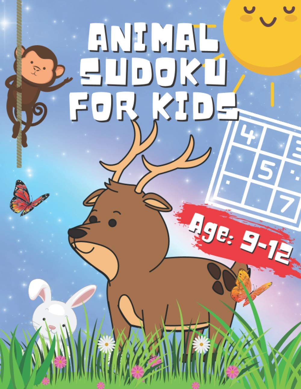 capítulo por capítulo baixar Animal Sudoku for Kids: Sudoku Book with 110 Puzzles | Fun Leaning Activity Book from Beginner to Advanced | Large Print, 8.5” x 11” Page and Full Solutions Answers