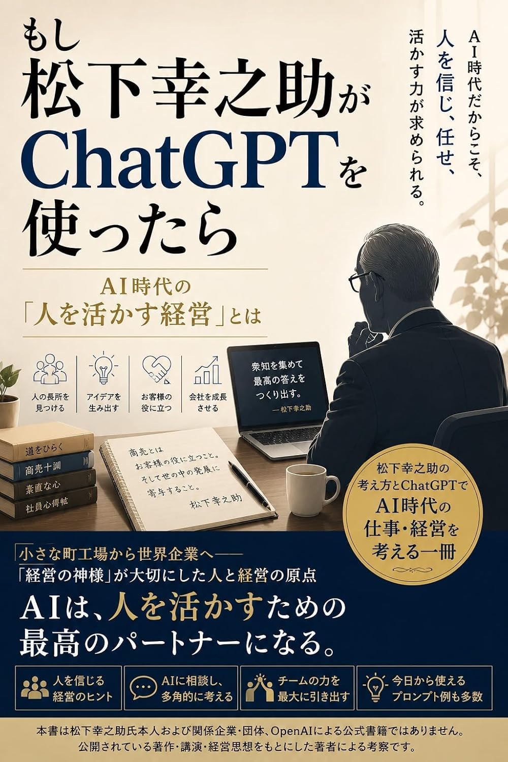 Moshi Matsushita Kounosuke ga ChatGPT wo Tsukattara: AI Jidai no Hito wo Ikasu Keiei towa Moshi Ijin ga ChatGPT o Tsukattara (Japanese Edition) baixar livro de graça
