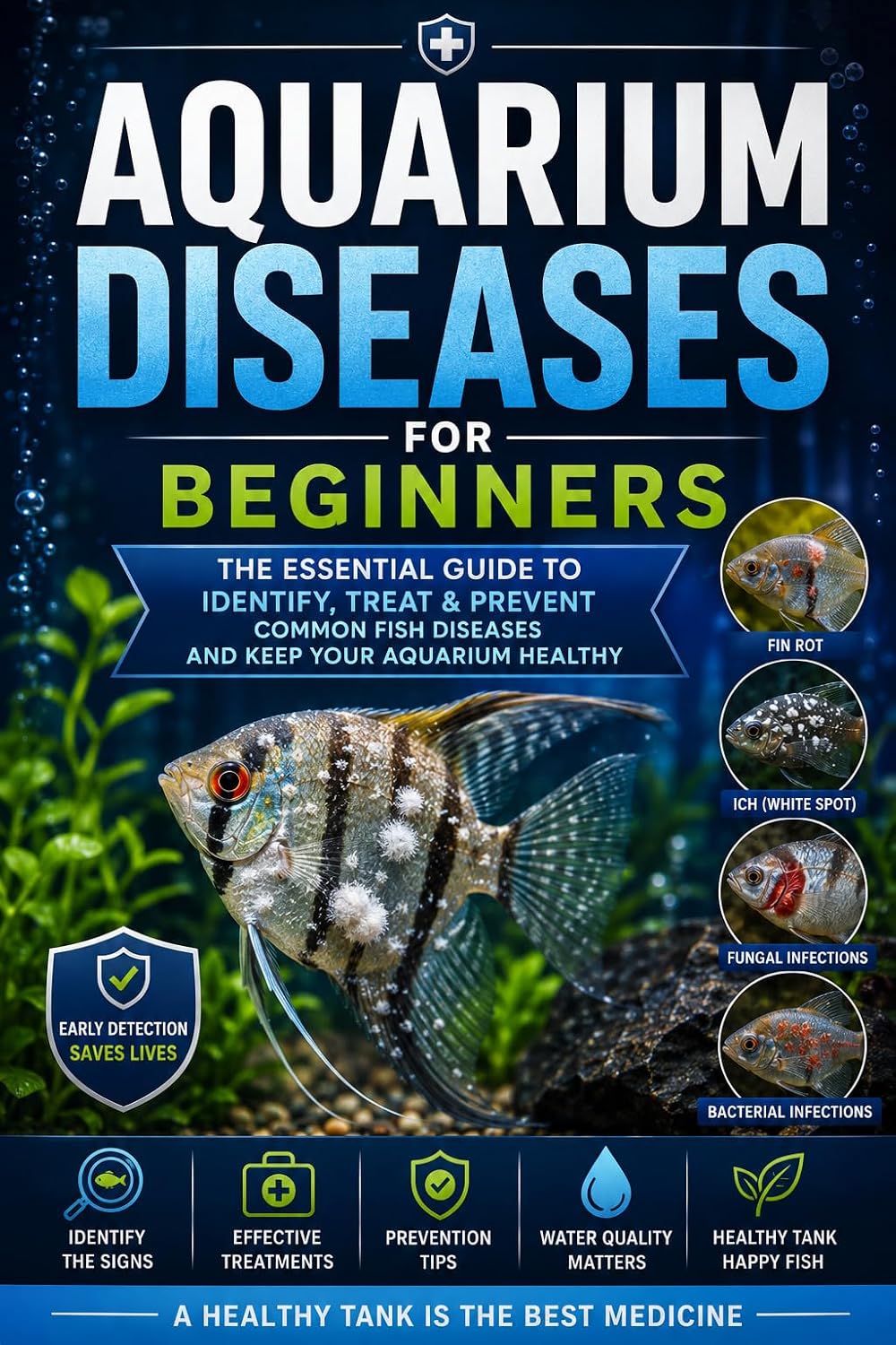 Aquarium Diseases for Beginners: The Complete Guide to Identifying, Treating, and Preventing Common Freshwater Fish Diseases for a Healthy Aquarium (English Edition) baixar livro de graça