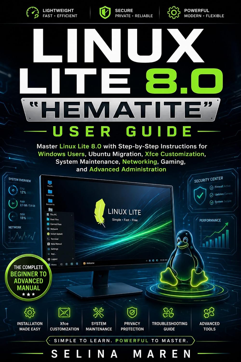 ler totalmente LINUX LITE 8.0 "HEMATITE" USER GUIDE: Master Linux Lite 8.0 with Step-by-Step Instructions for Windows Users, Ubuntu Migration, Xfce Customization, System... Networking, Gaming..... (English Edition)