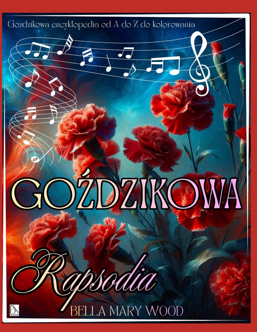 Goździkowa Rapsodia Goździkowa encyklopedia od A do Z do kolorowania: kwiaty encyklopedia baixar livro de graça