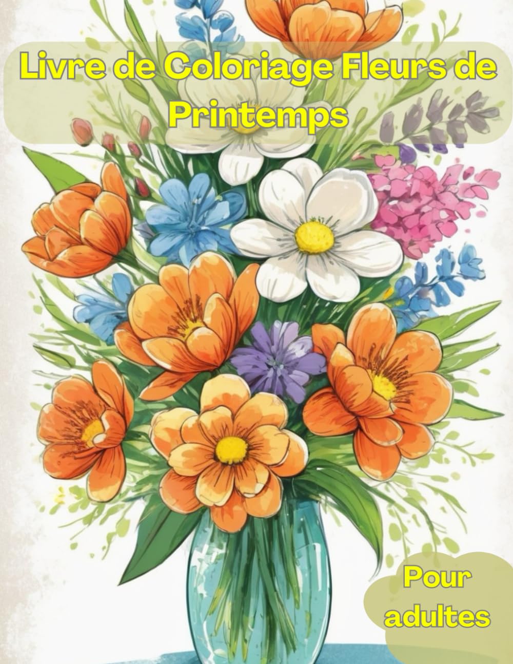 ler totalmente Livre de Coloriage Fleurs de Printemps: Livres de coloriage anti stress Pour les adults avec belles fleurs à colorier (French Edition)