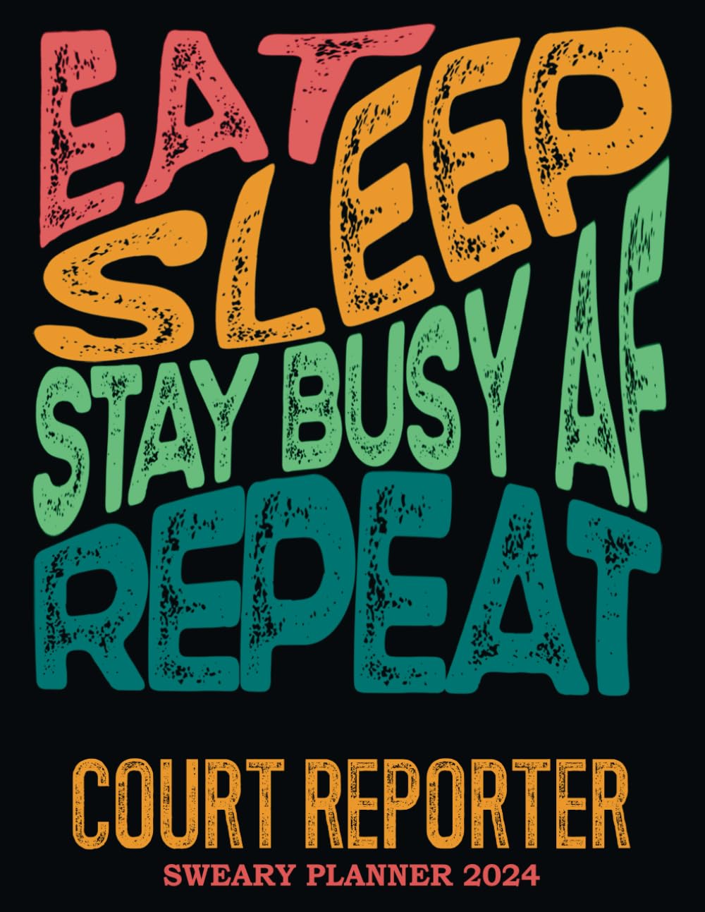 capítulo por capítulo baixar Court Reporter Sweary Planner: Gift For Men Women Coworker Work Mom Dad for Christmas, Birthday & Appreciation - 2024 Retro MONTHLY Dated Book With To Dos, Password Log & Notes
