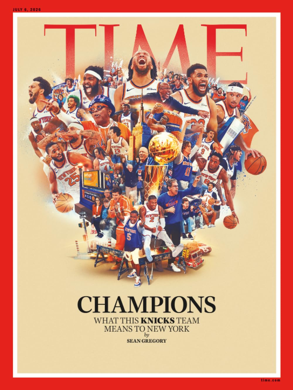 TIME Magazine – Champions: The Knicks Win the 2026 NBA Championship. Issue dated 6th July 2026, Europe Edition.: Authorised Amazon Reprint Edition baixar livro de graça