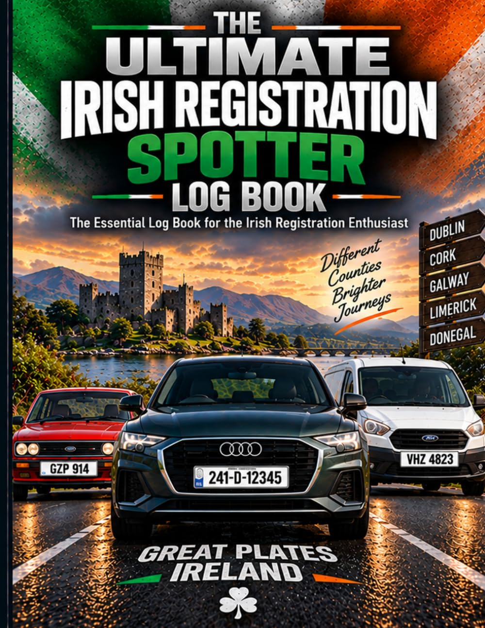 ler totalmente The Ultimate Irish Registration Spotter Log Book: Number Plate Collecting, County Codes & Vehicle Spotting Across Ireland
