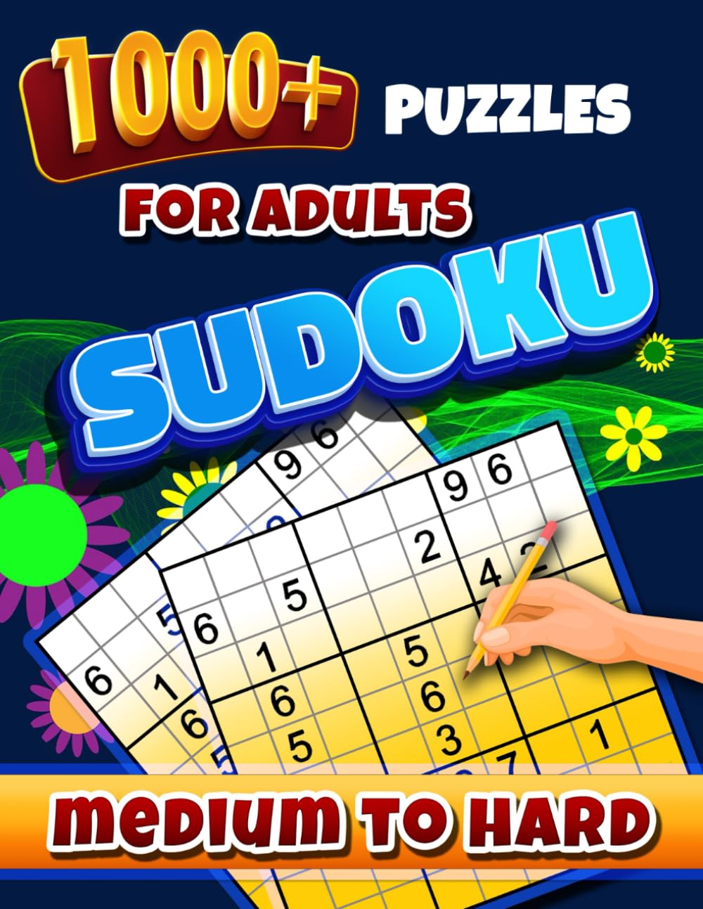 capítulo por capítulo baixar 1000+ Sudoku Puzzles for Adults: Medium to Hard with Full Solutions