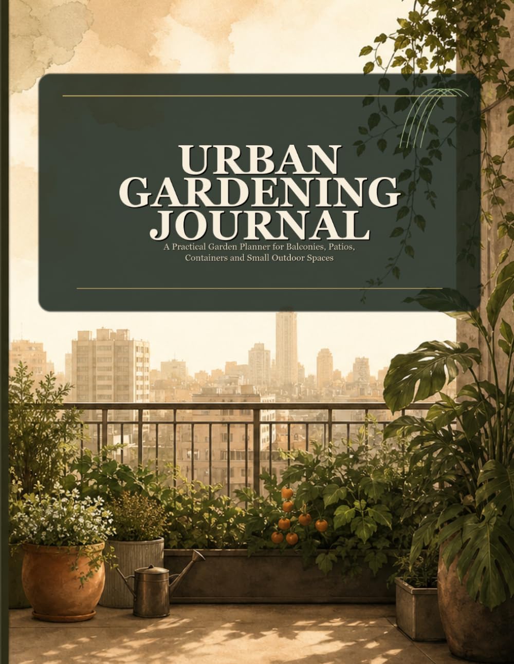 capítulo por capítulo baixar Urban Gardening Journal: A Practical Garden Planner for Balconies, Patios, Containers and Small Outdoor Spaces