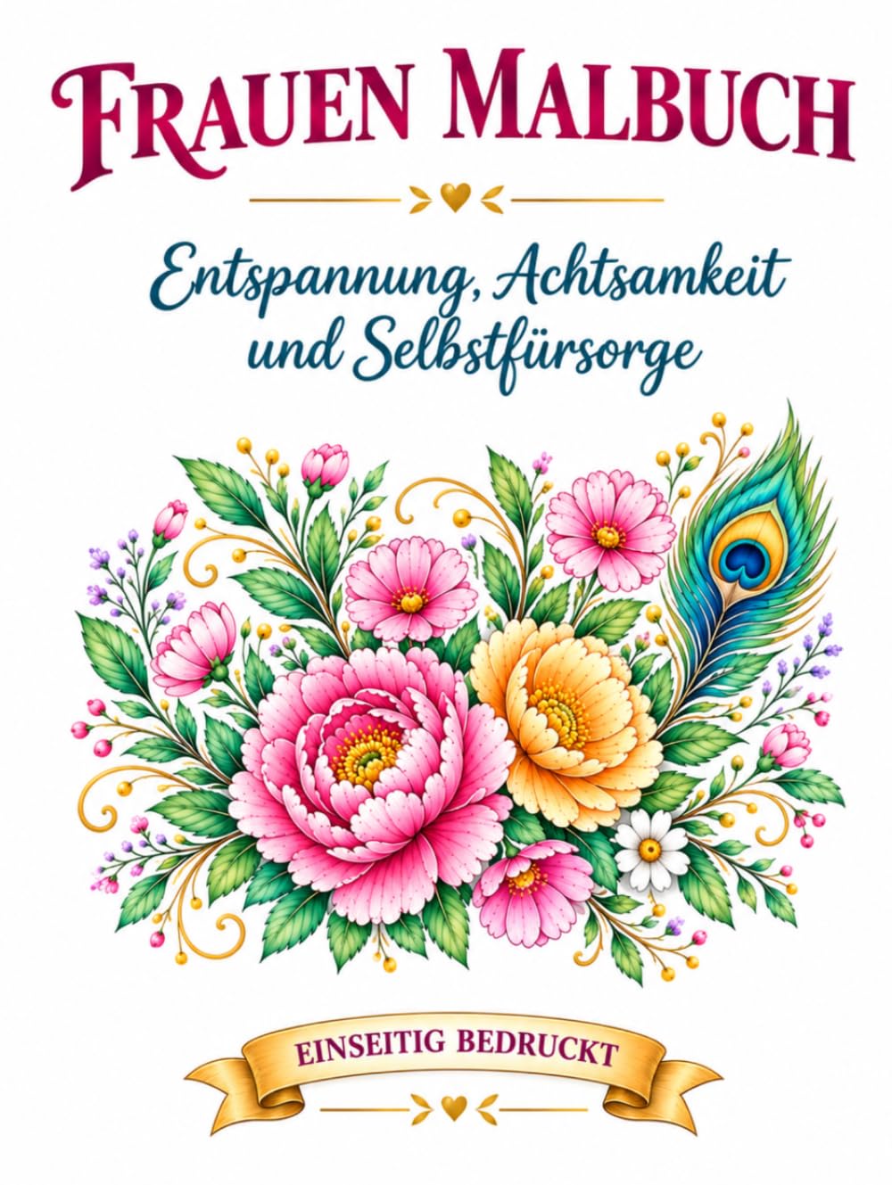 ler totalmente Frauen Malbuch: Entspannung, Achtsamkeit und Selbstfürsorge (German Edition)