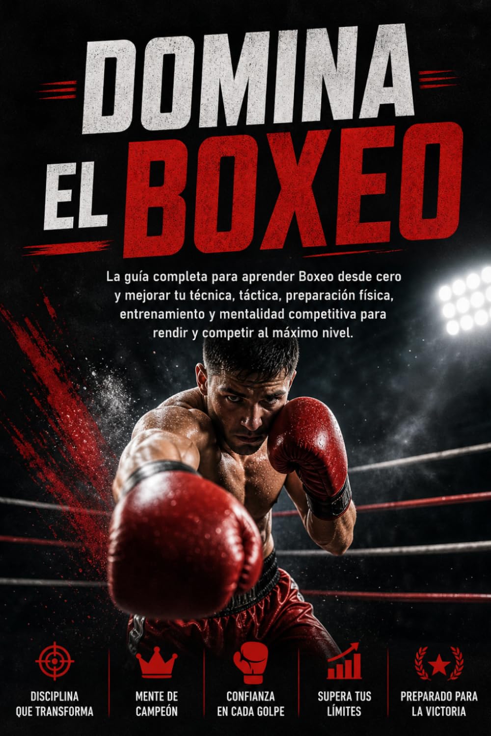 Domina el Boxeo: La guía completa para aprender Boxeo desde cero y mejorar tu técnica, táctica, preparación física, entrenamiento y mentalidad competitiva (Spanish Edition) baixar livro de graça