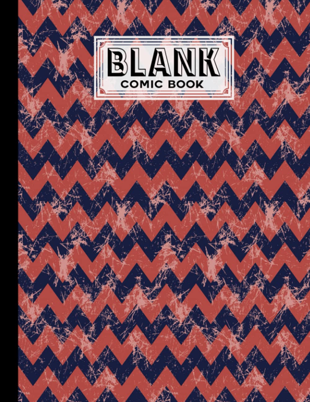 Blank Comic Book: Cracks And Ambrosia Cover Blank Comic Book, Create Your Own Story, Journal, Notebook, Sketchbook for Kids and Adults, 120 Pages - Size 8.5" x 11" Notebook by Bernard John baixar o livro de graça