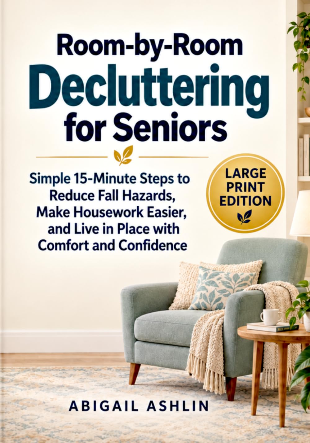 ler totalmente Room-by-Room Decluttering for Seniors: Simple 15-Minute Steps to Reduce Fall Hazards, Make Housework Easier, and Live in Place with Comfort and Confidence (Large Print Edition)