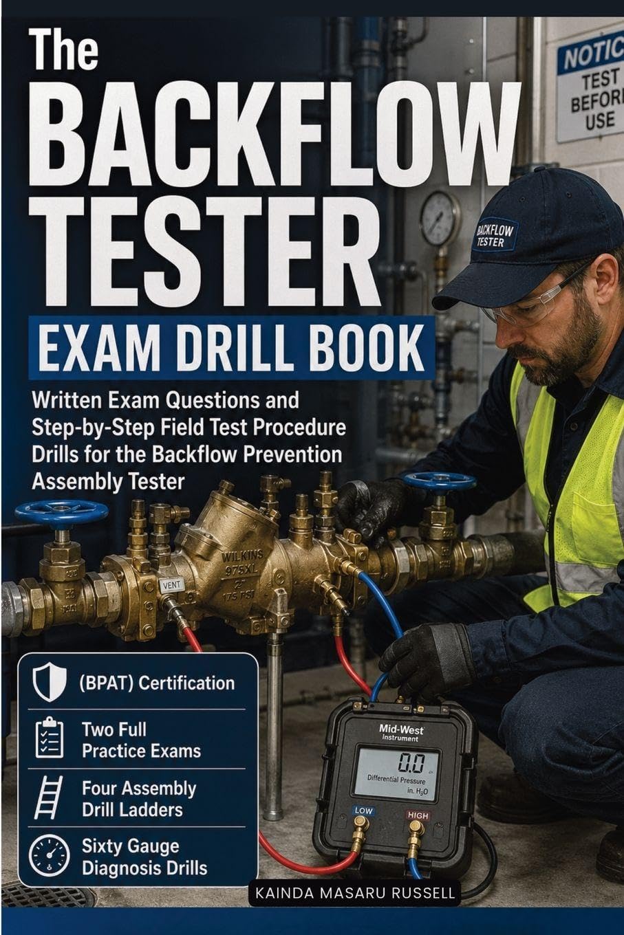 The Backflow Tester Exam Drill Book: Written Exam Questions and Step-by-Step Field Test Procedure Drills For the Backflow Prevention Assembly Tester (BPAT) Certification baixar o livro de graça