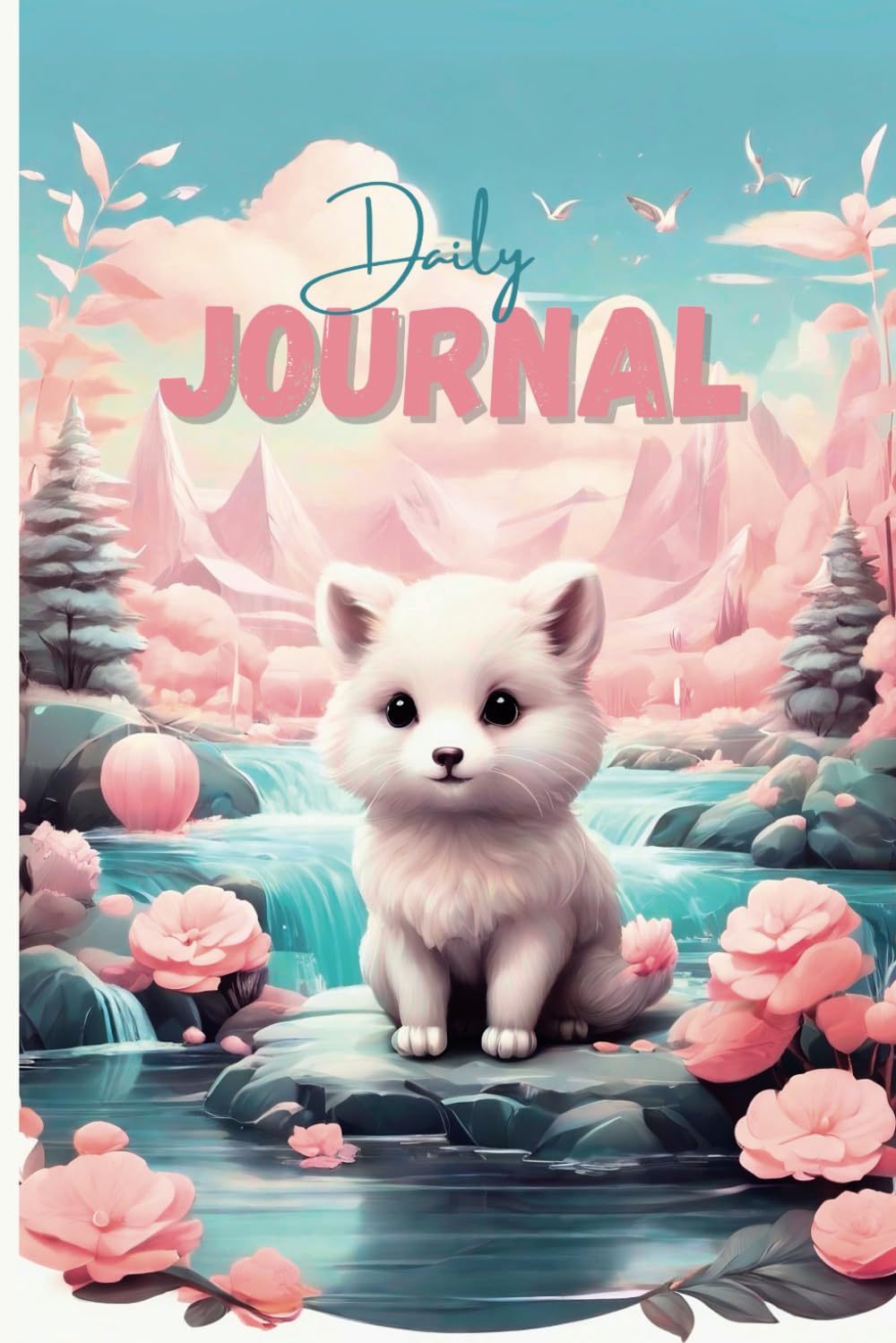 Cute Daily Journal: Notebook for Teens and Adults, 120 Pages, 6x9 inch the perfect size for jotting down notes, thoughts, and ideas baixar livro de graça