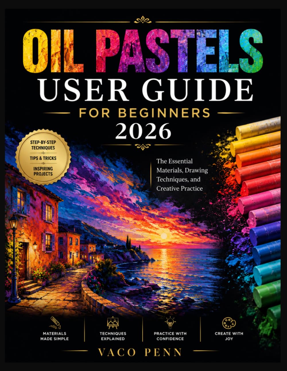ler totalmente Oil Pastels User Guide for Beginners 2026: The Essential Materials, Drawing Techniques, and Creative Practice