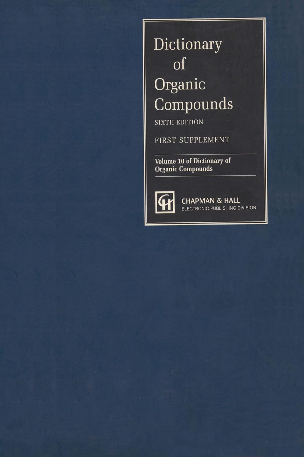 capítulo por capítulo baixar Dictionary of Organic Compounds, Sixth Edition, Supplement 1 (English Edition)