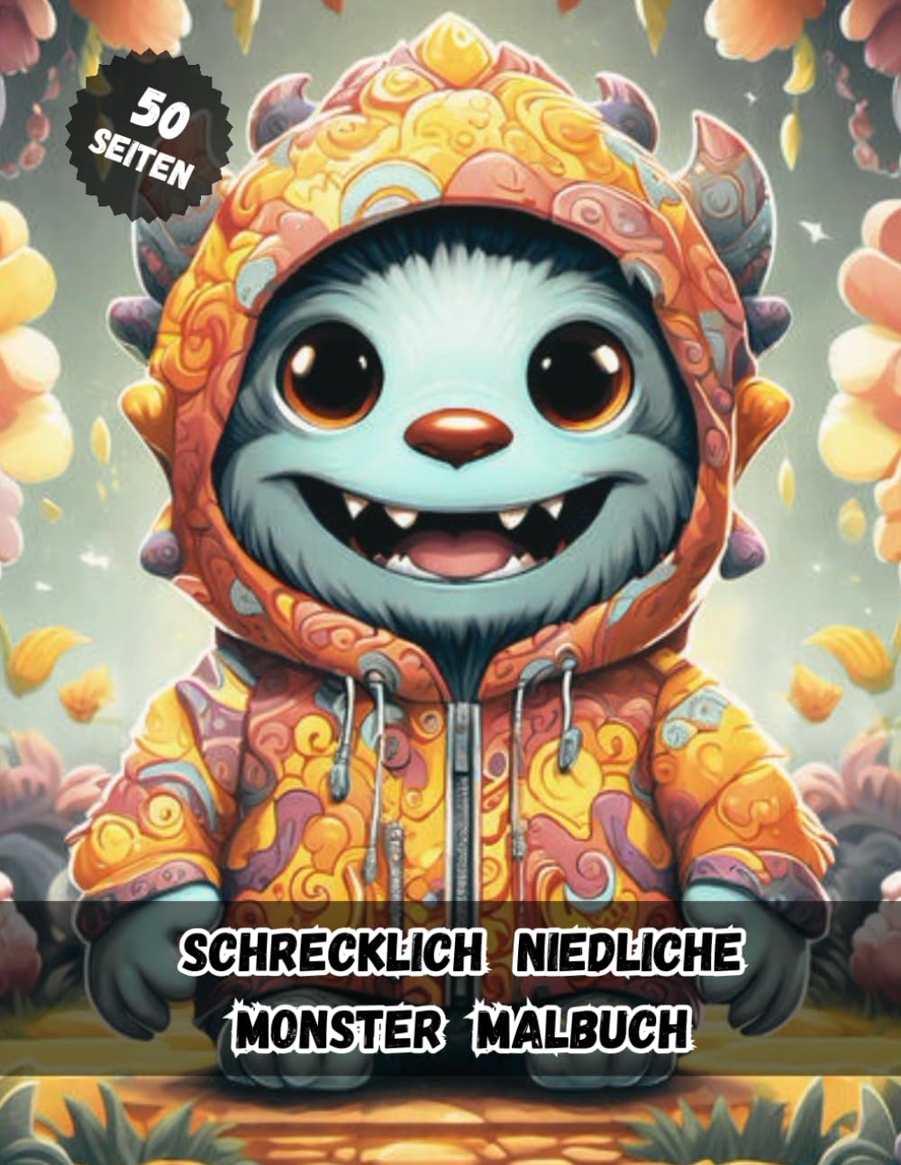 Schrecklich Niedliche Monster Malbuch: Gruselige und süße Fantasiewesen für Kinder und Erwachsene, Malen, Lachen, Stress vergessen ! Die das Monsterliche lieben. baixar o livro de graça