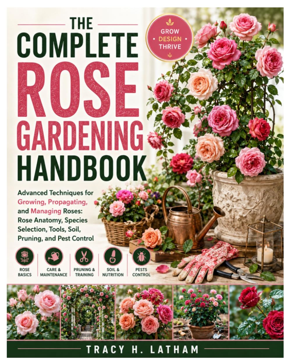 The Complete Rose Gardening Handbook: Advanced Techniques for Growing, Propagating, and Managing Roses: Rose Anatomy, Species Selection, Tools, Soil, Pruning, and Pest Control baixar o livro de graça
