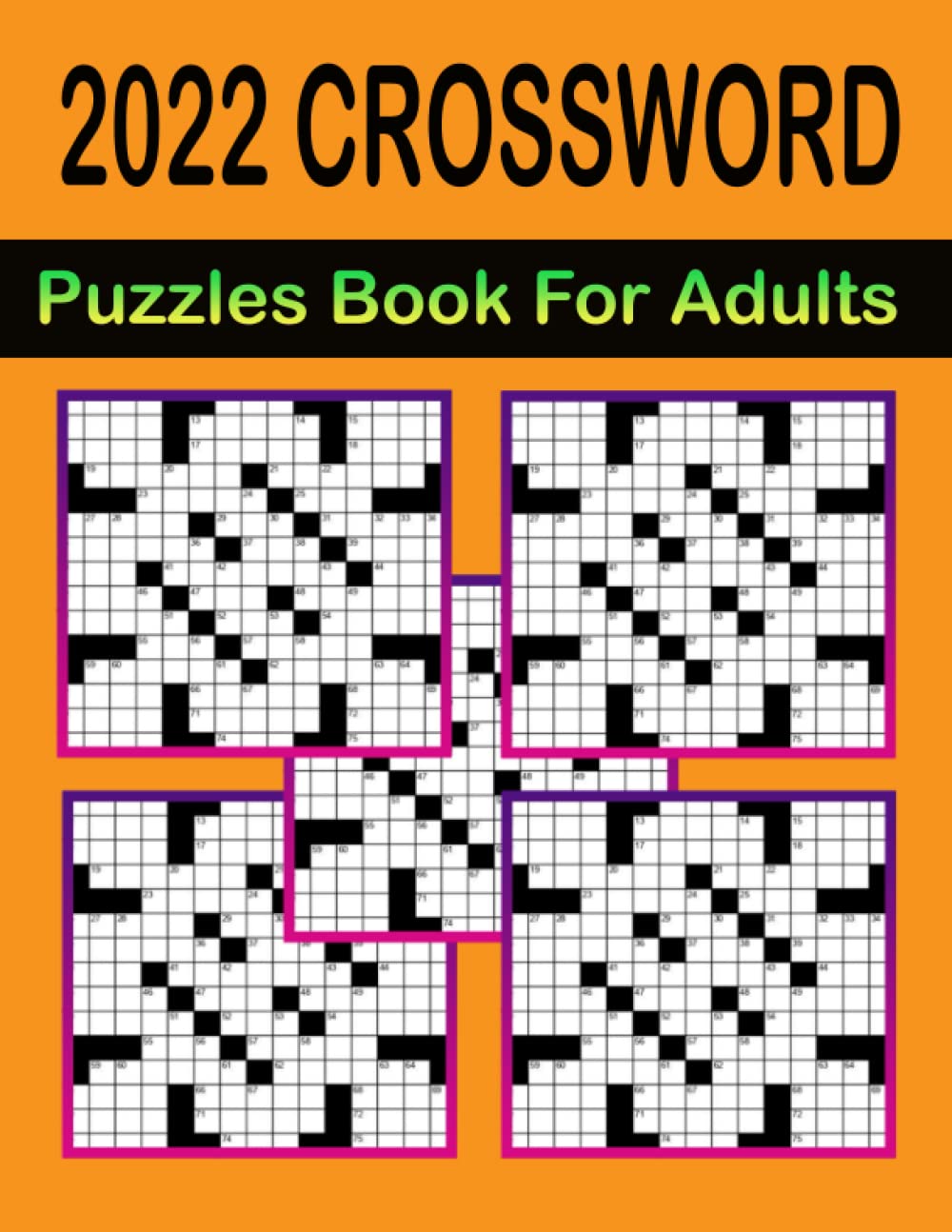 ler totalmente 2022 Crossword Puzzles Book For Adults: 80 Large Print Crossword Puzzles For Adults & Seniors