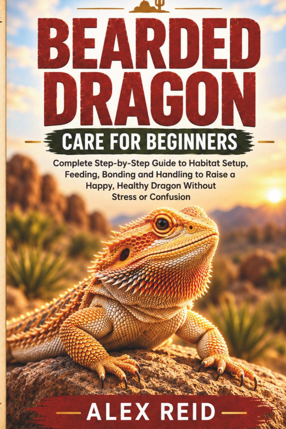 ler totalmente Bearded Dragon Care For Beginners: Complete Step-by-Step Guide to Habitat Setup, Feeding, Bonding and Handling to Raise a Happy, Healthy Dragon Without Stress or Confusion