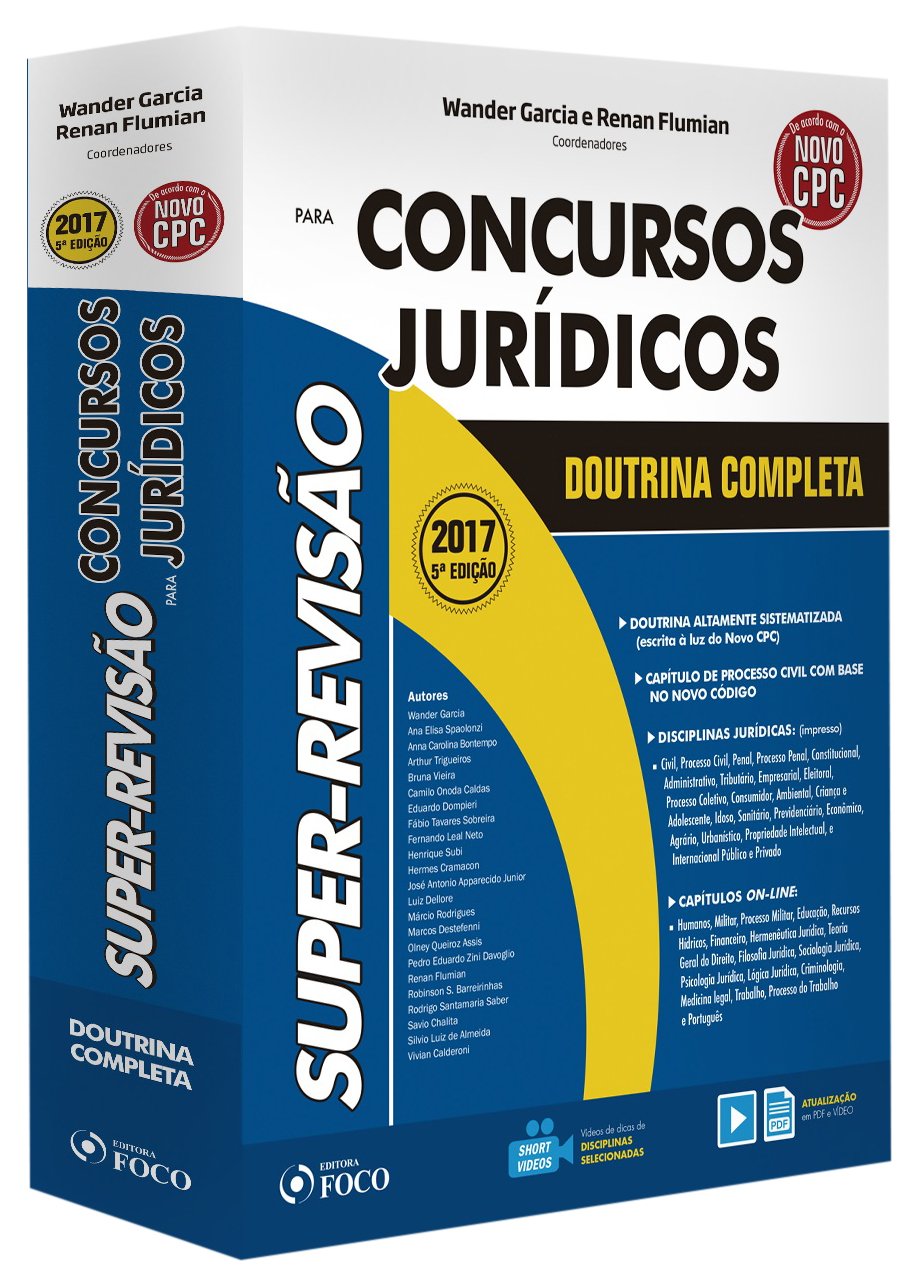 ler totalmente Super-Revisão Para Concursos Jurídicos. Doutrina Completa