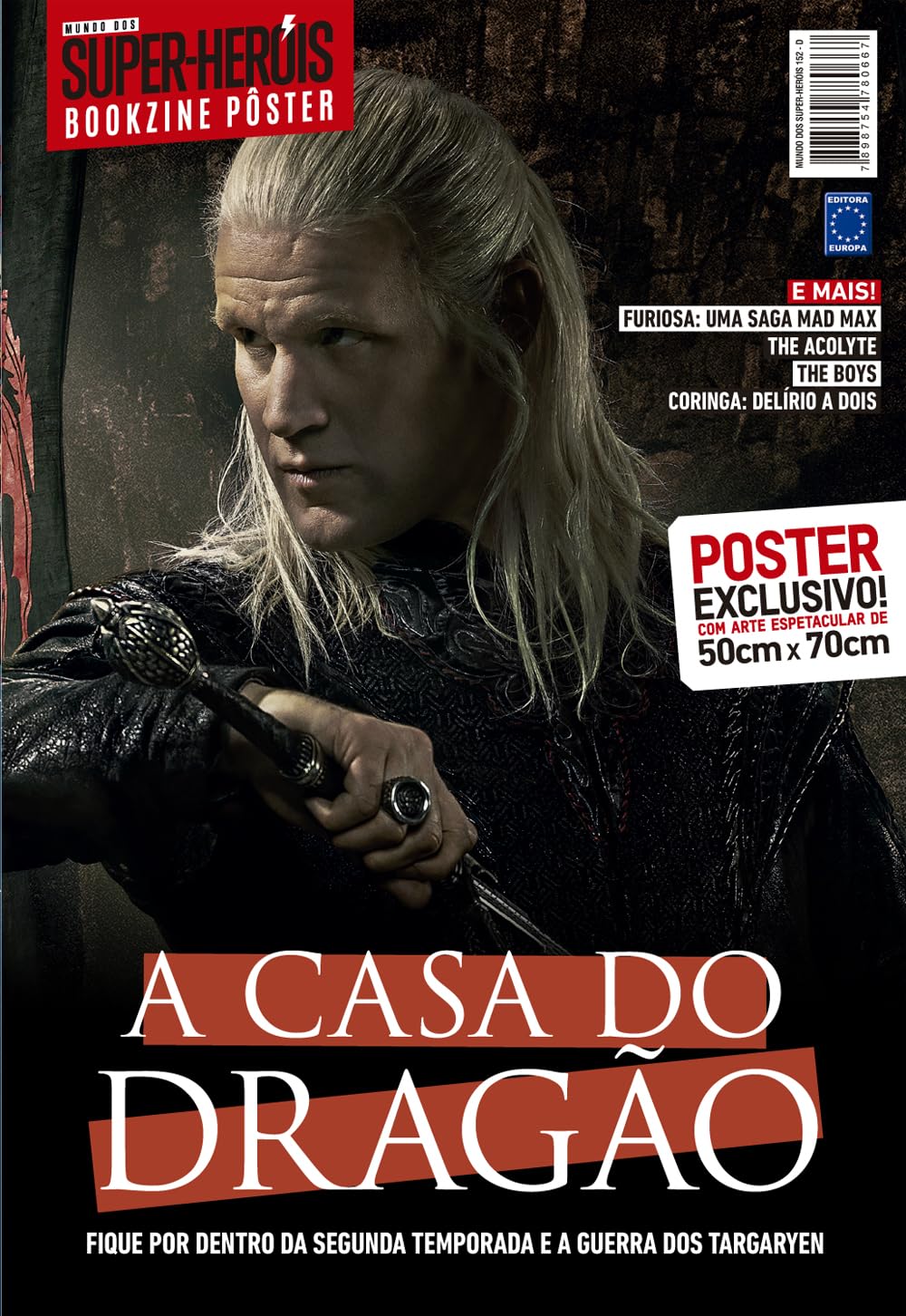 ler totalmente Casa do Dragão: Segunda Temporada - Superpôster Mundo dos Super-Heróis