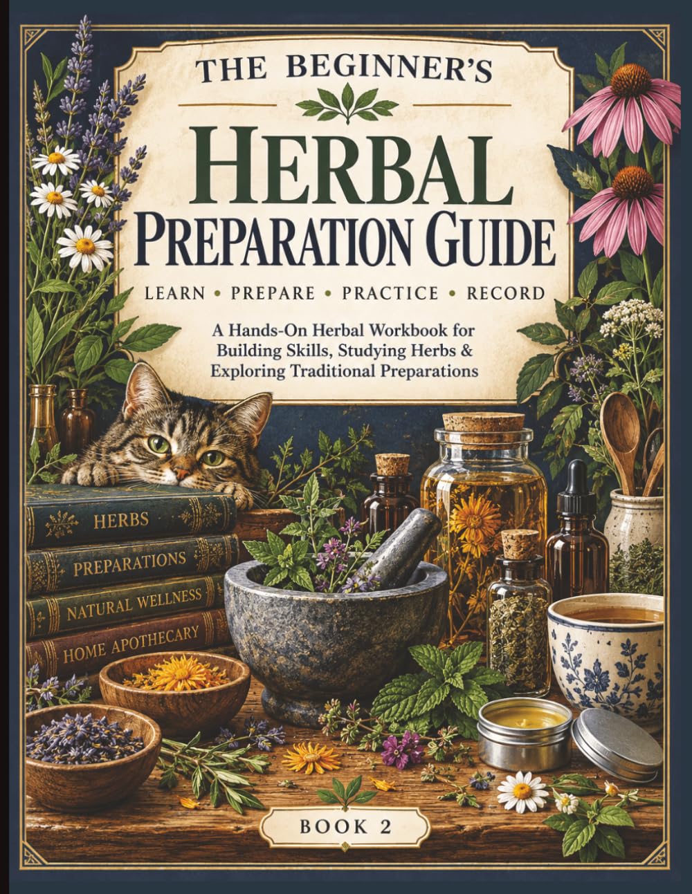 The Beginners Herbal Preparation Guide Learn, Prepare, Practice, Record: A Hands-On Herbal Workbook for Building Skills | Studying Herbs & Exploring Traditional Preparations baixar o livro de graça