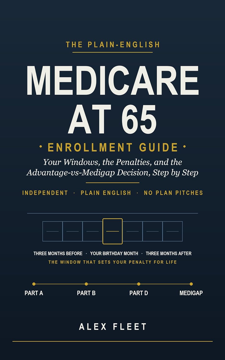 Medicare at 65: The Plain-English Enrollment Guide: Your Windows, the Penalties, and the Advantage-vs-Medigap Decision, Step by Step (English Edition) baixar livro de graça