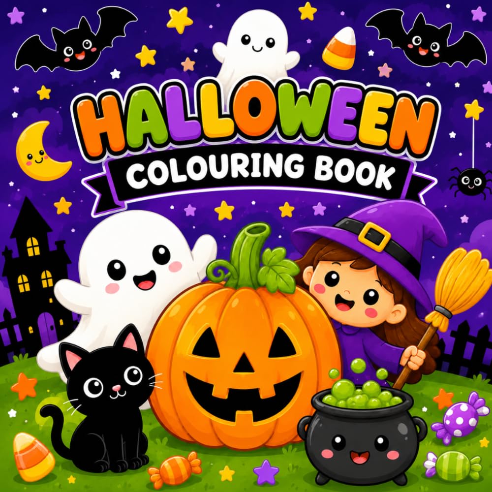 Halloween Colouring Book baixar o livro de graça