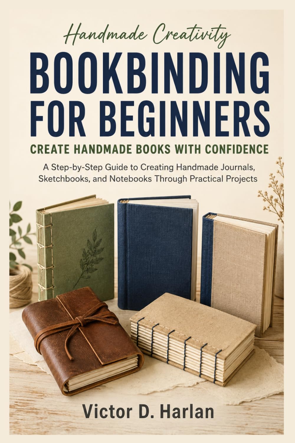 Bookbinding for Beginners: A Step-by-Step Guide to Creating Handmade Journals, Sketchbooks, and Notebooks Through Practical Projects baixar o livro de graça