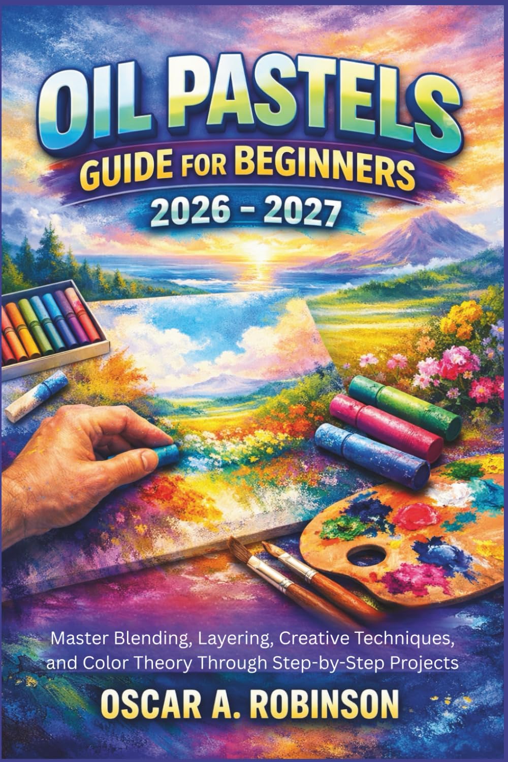 ler totalmente Oil Pastels Guide For Beginners 2026 – 2027: Master Blending, Layering, Creative Techniques, and Color Theory Through Step-by-Step Projects