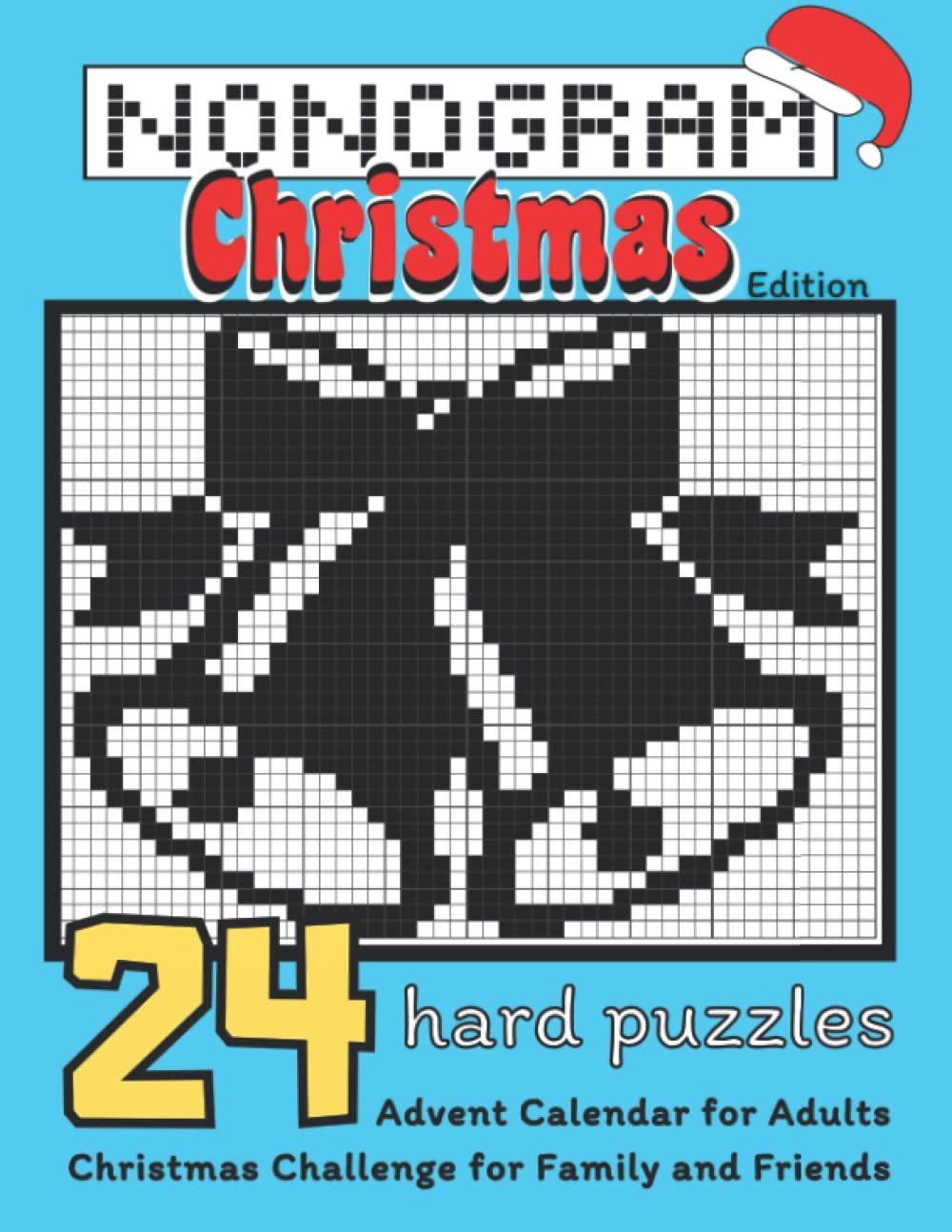 Nonogram Christmas Edition: 24 Hard Puzzles For Adults. Christmas Challenge For Family And Friends. Griddlers Black And White Logic Puzzles With Solutions (Nonograms) baixar livro de graça